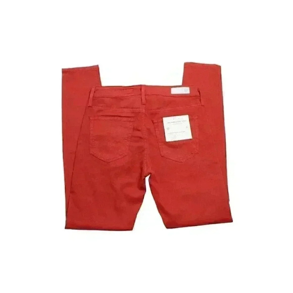 NWT AG Jeans Adriano Goldschmied Farrah Skinny Ankle High Rise Rust Soft Stretch - Picture 4 of 9